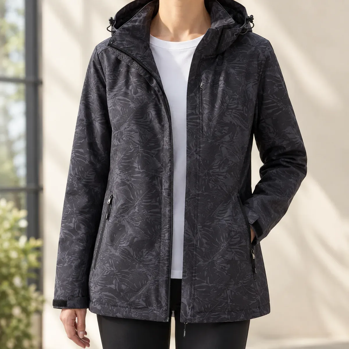 Valeria-Grace Hooded Jacket — gallery photograph 1
