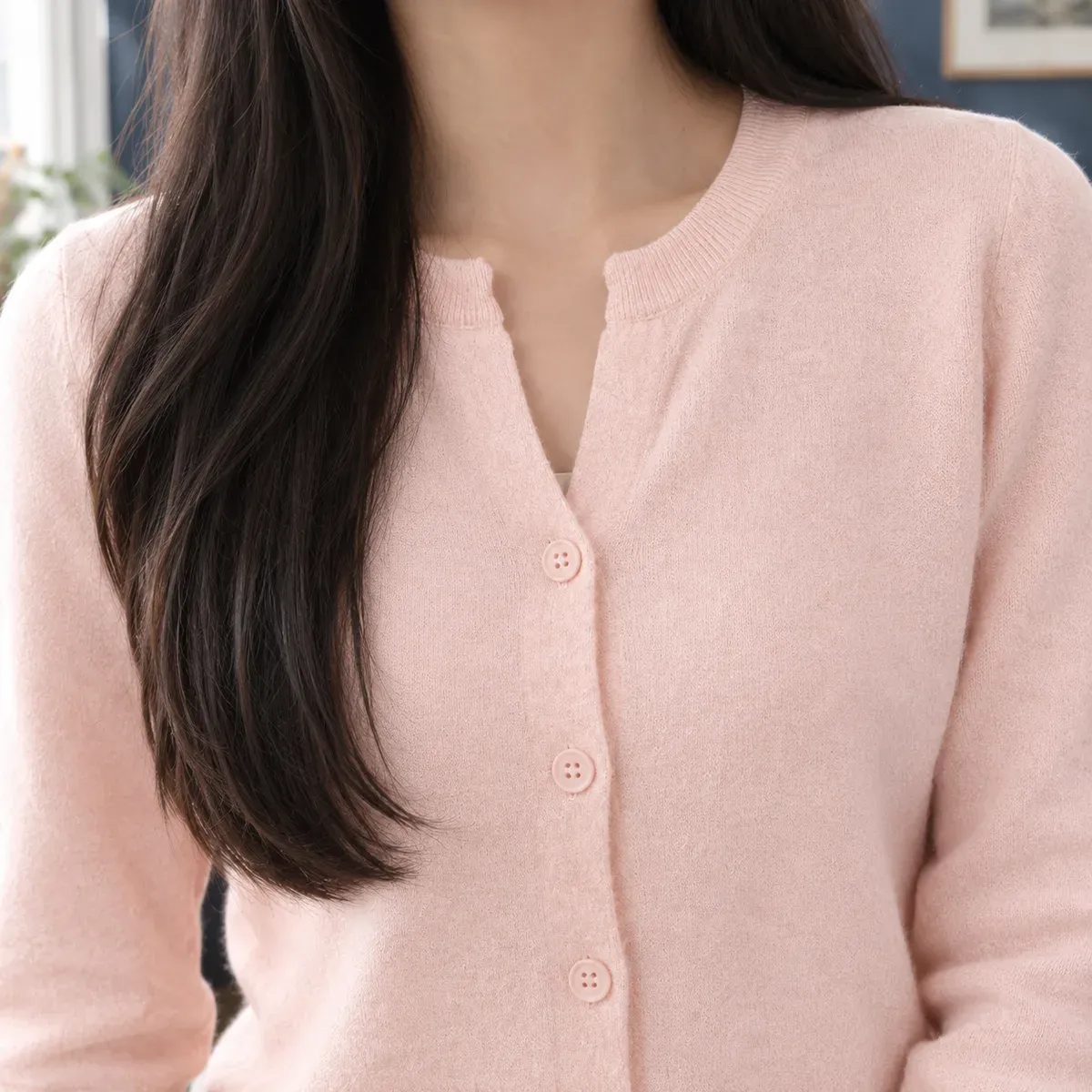 Alice Round Neck Sweater — detail