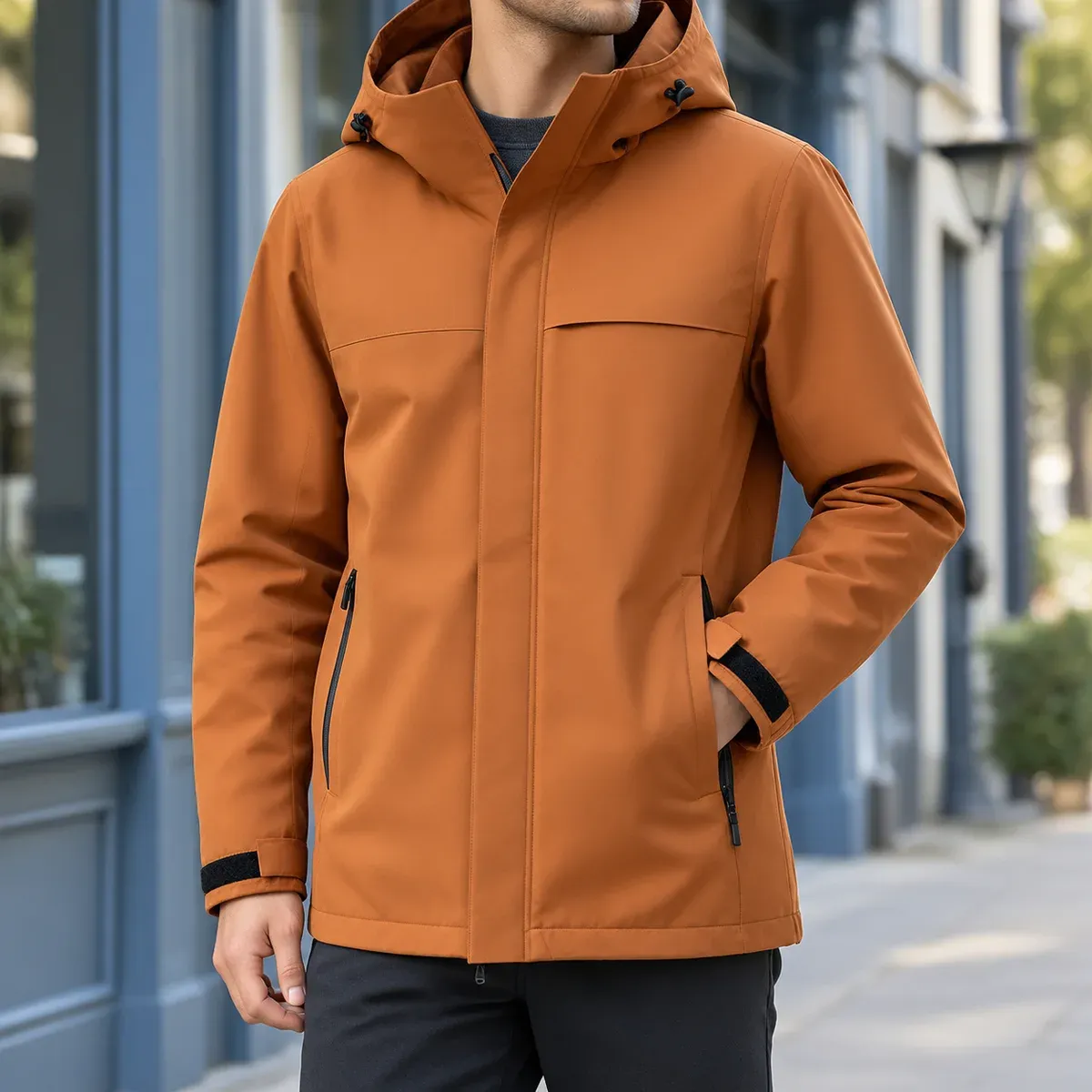 Casimir Hooded Jacket — gallery photograph 1