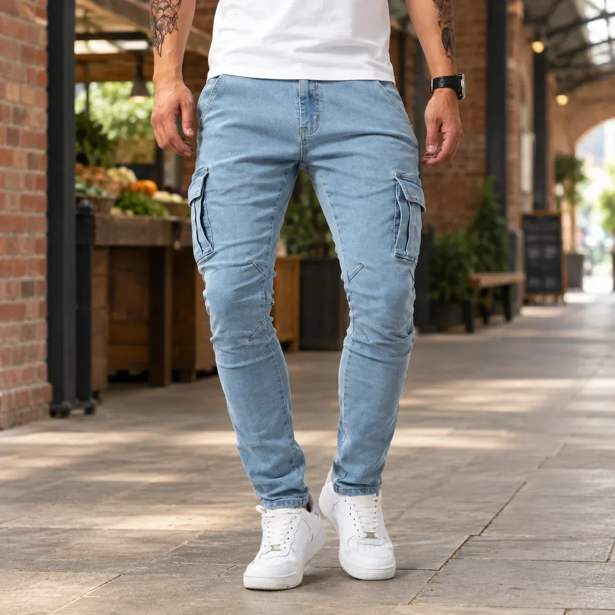Max Tapered Cargo Pants — gallery photograph 1